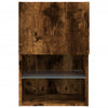 TV-kaapit LED-valoilla 2 kpl savutammi 40,5x30x60 cm