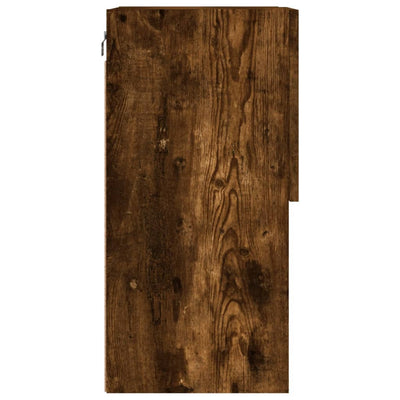TV-kaapit LED-valoilla 2 kpl savutammi 40,5x30x60 cm