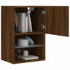 TV-kaappi LED-valoilla ruskea tammi 40,5x30x60 cm