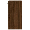 TV-kaappi LED-valoilla ruskea tammi 40,5x30x60 cm