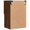 TV-kaappi LED-valoilla ruskea tammi 40,5x30x60 cm
