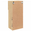 TV-kaappi LED-valoilla Sonoma-tammi 40,5x30x90 cm