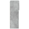 TV-kaappi LED-valoilla betoninharmaa 40,5x30x90 cm