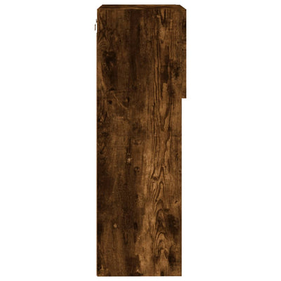 TV-kaappi LED-valoilla savutammi 40,5x30x90 cm