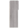 TV-kaappi LED-valoilla harmaa Sonoma 40,5x30x90 cm