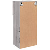 TV-kaappi LED-valoilla harmaa Sonoma 40,5x30x90 cm