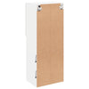 TV-kaappi LED-valoilla valkoinen 40,5x30x102 cm