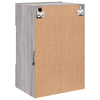 TV-seinäkaappi LED-valoilla harmaa Sonoma 40x30x60,5 cm