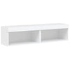 TV-tasot LED-valoilla 2 kpl valkoinen 60x30x30 cm
