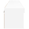 TV-tasot LED-valoilla 2 kpl valkoinen 60x30x30 cm