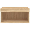 TV-taso LED-valoilla Sonoma-tammi 60x30x30 cm