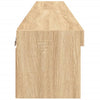 TV-tasot LED-valoilla 2 kpl Sonoma-tammi 80x30x30 cm