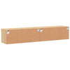 TV-tasot LED-valoilla 2 kpl Sonoma-tammi 80x30x30 cm