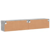 TV-tasot LED-valoilla 2 kpl betoninharmaa 80x30x30 cm