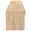 TV-tasot LED-valoilla 2 kpl Sonoma-tammi 100x30x30 cm