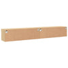 TV-tasot LED-valoilla 2 kpl Sonoma-tammi 100x30x30 cm