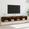 TV-tasot LED-valoilla 2 kpl savutammi 100x30x30 cm