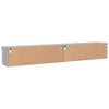 TV-tasot LED-valoilla 2 kpl harmaa Sonoma 100x30x30 cm