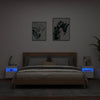 TV-seinäkaapit LED-valoilla 2 kpl valkoinen 40x30x40 cm