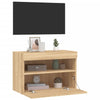 TV-seinäkaappi LED-valoilla Sonoma-tammi 60x30x40 cm