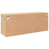 TV-seinäkaappi LED-valoilla Sonoma-tammi 100x30x40 cm