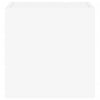TV-seinäkaapit LED-valoilla 2 kpl valkoinen 30,5x35x30 cm