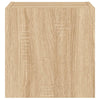 TV-seinäkaapit LED-valoilla 2 kpl Sonoma-tammi 30,5x35x30 cm