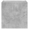 TV-seinäkaapit LED-valoilla 2 kpl betoninharmaa 30,5x35x30 cm