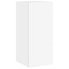 TV-seinäkaapit LED-valoilla 2 kpl valkoinen 30,5x35x70 cm