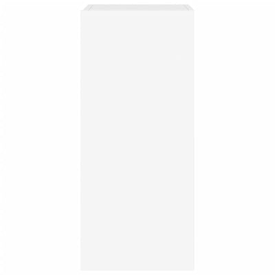 TV-seinäkaapit LED-valoilla 2 kpl valkoinen 30,5x35x70 cm