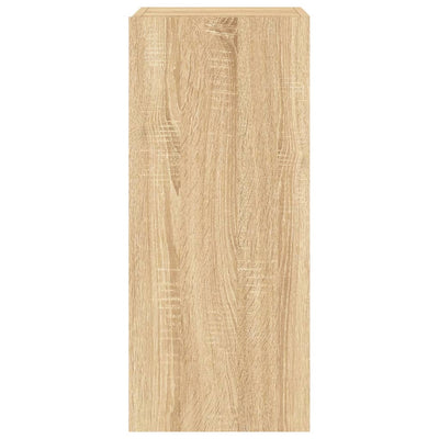 TV-seinäkaapit LED-valoilla 2 kpl Sonoma-tammi 30,5x35x70 cm