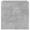 TV-seinäkaapit LED-valoilla 2 kpl betoninharmaa 40,5x35x40 cm