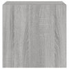TV-seinäkaapit LED-valoilla 2 kpl harmaa Sonoma 40,5x35x40 cm