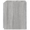 TV-seinäkaapit LED-valoilla 2 kpl harmaa Sonoma 40,5x35x40 cm