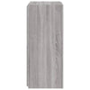 TV-seinäkaappi LED-valoilla harmaa Sonoma 40,5x35x80 cm