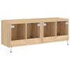 TV-seinäkaapit LED-valoilla 2 kpl Sonoma-tammi 60x35x41 cm