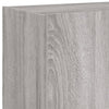TV-seinäkaappi LED-valoilla harmaa Sonoma 60x35x41 cm