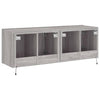 TV-seinäkaapit LED-valoilla 2 kpl harmaa Sonoma 60x35x41 cm