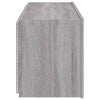 TV-seinäkaappi LED-valoilla harmaa Sonoma 100x35x41 cm