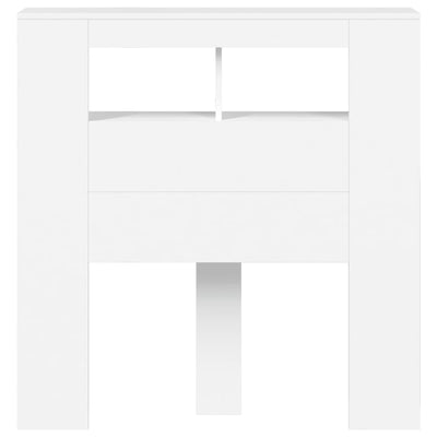 Valk sängynpääty led-valoilla Dionisios 100x18,5x103,5cm (puinen)