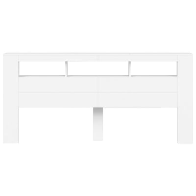 Valk sängynpääty led-valoilla Dionisios 220x18,5x103,5cm (puinen)