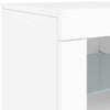Senkki LED-valoilla valkoinen 162x37x67 cm
