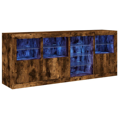 Senkki LED-valoilla savutammi 164x37x67 cm