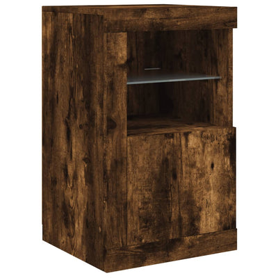 Senkki LED-valoilla savutammi 164x37x67 cm