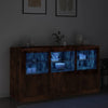 Senkki LED-valoilla savutammi 123x37x67 cm