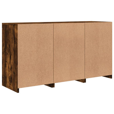 Senkki LED-valoilla savutammi 123x37x67 cm