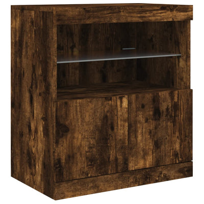 Senkki LED-valoilla savutammi 142,5x37x67 cm
