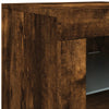 Senkki LED-valoilla savutammi 142,5x37x67 cm