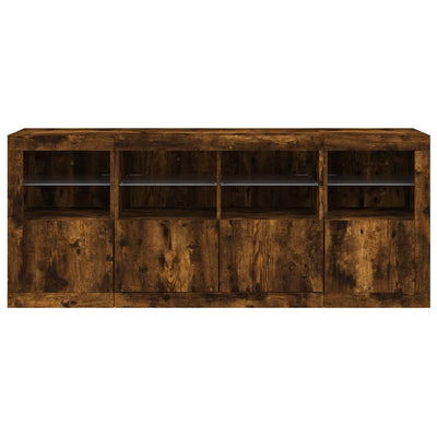 Senkki LED-valoilla savutammi 163x37x67 cm