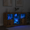 Senkki LED-valoilla savutammi 123x37x67 cm